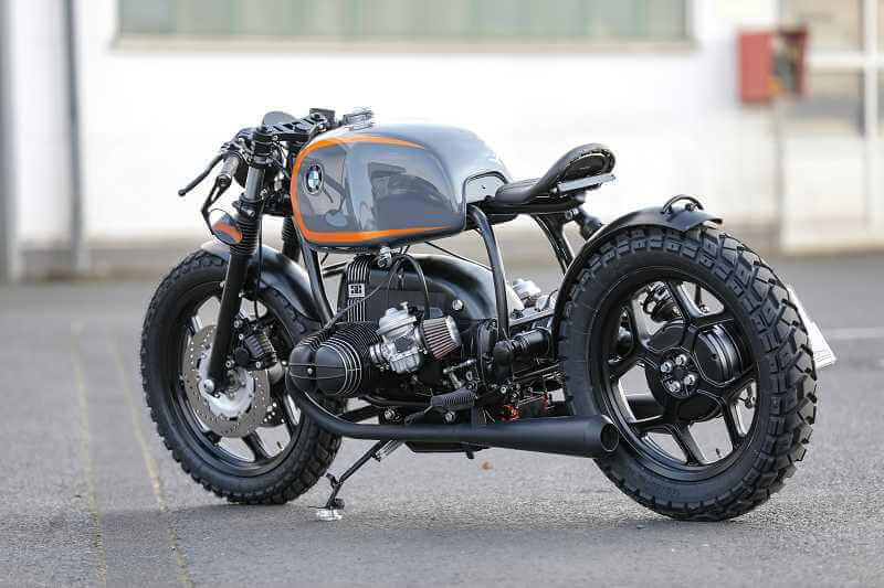 BMW Bobber SE Concept Bike Racer Edition gris orange #3
