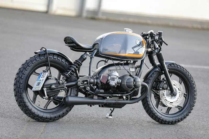 BMW Bobber SE Concept Bike Racer Edition gris orange #3