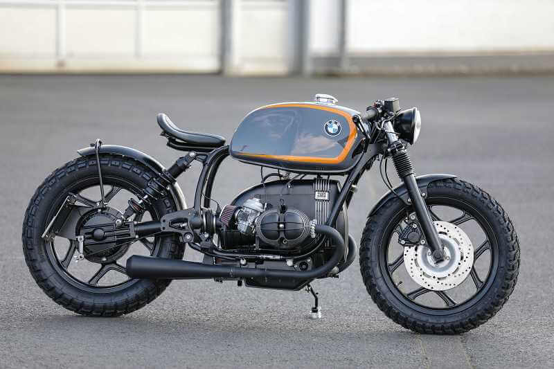 BMW Bobber SE Concept Bike Racer Edition gris orange #3