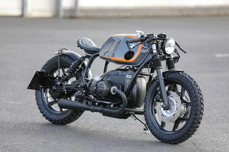 BMW Bobber SE Concept Bike Racer Edition gris orange #3