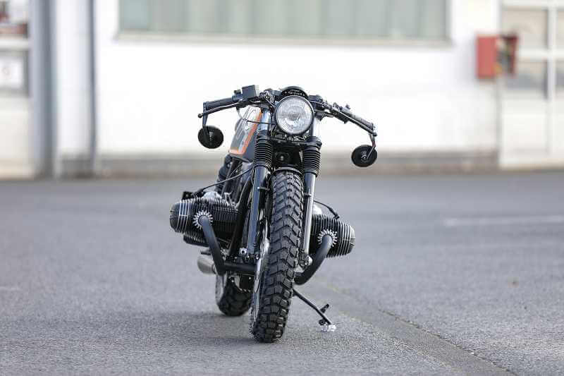 BMW Bobber SE Concept Bike Racer Edition gris orange #3