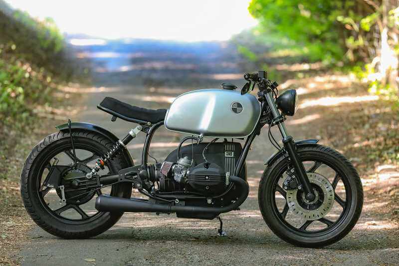 Concept Bike BMW Bobber SE Silver Blade