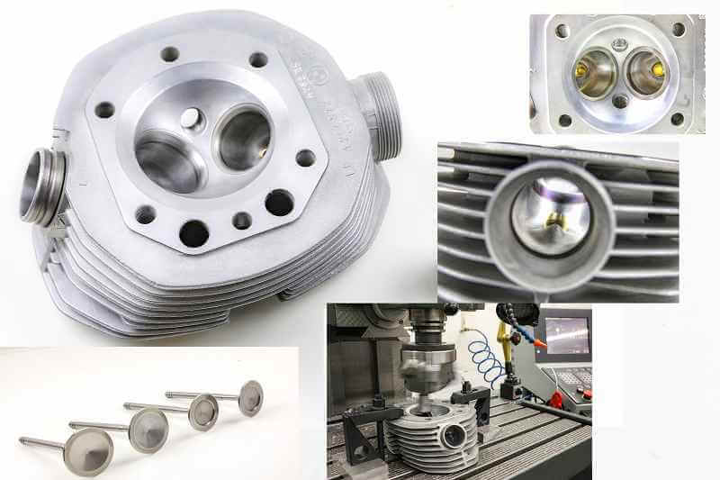 BMW R100 Zylinderkopf-Tuning Stage 1 inkl. Teilepaket
