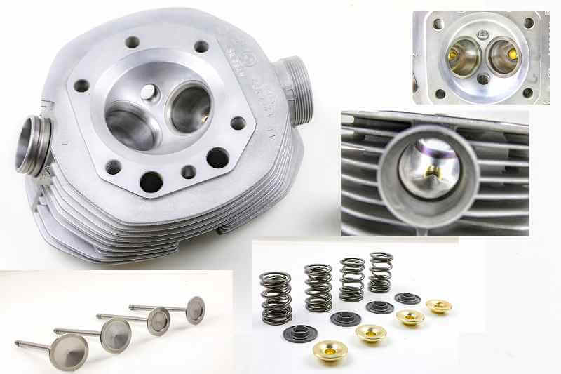 Préparation culasse Stage 2 pour BMW R100, kit de pièces inclus