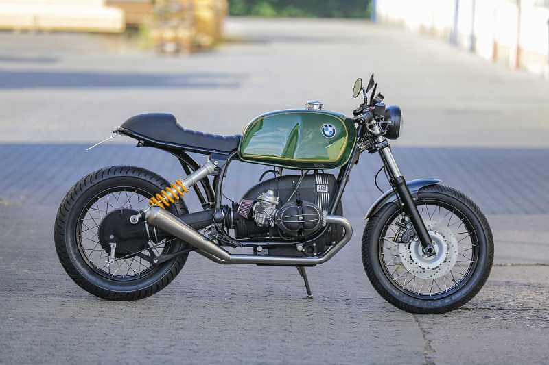 BMW R100R Cafe Racer SE Concept Bike Green Limited