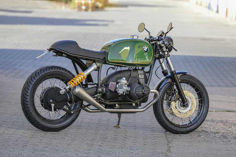BMW R100R Cafe Racer SE Concept Bike Green Limited