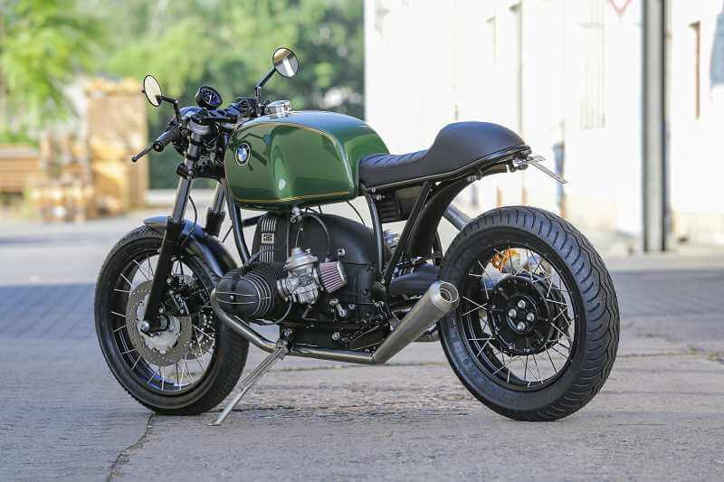BMW R100R Cafe Racer SE Concept Bike Green Limited