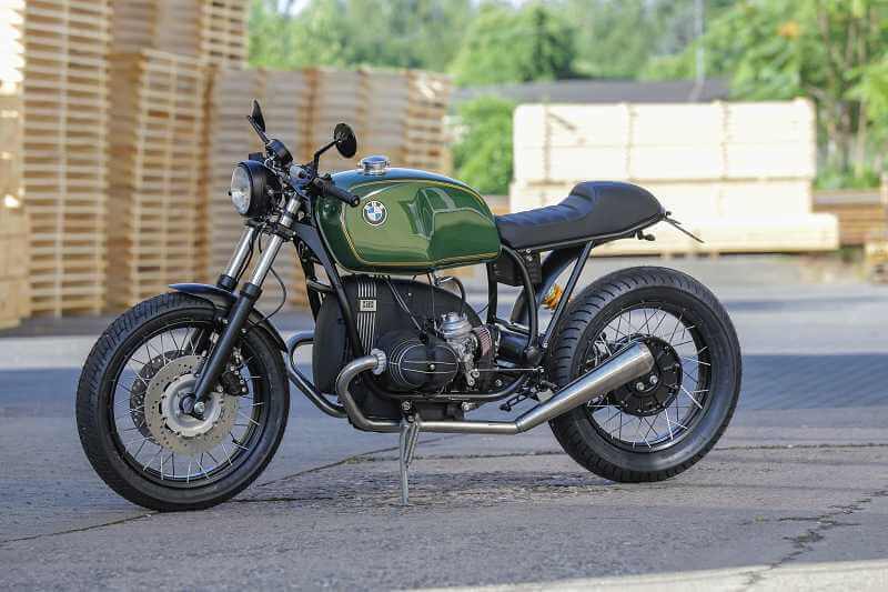 BMW R100R Cafe Racer SE Concept Bike Green Limited
