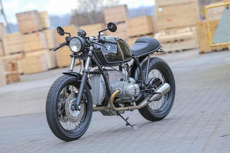 BMW R65 Cafe Racer SE Concept Bike Classic Black Line