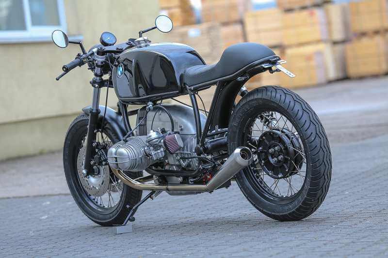 BMW R65 Cafe Racer SE Concept Bike Classic Black Line