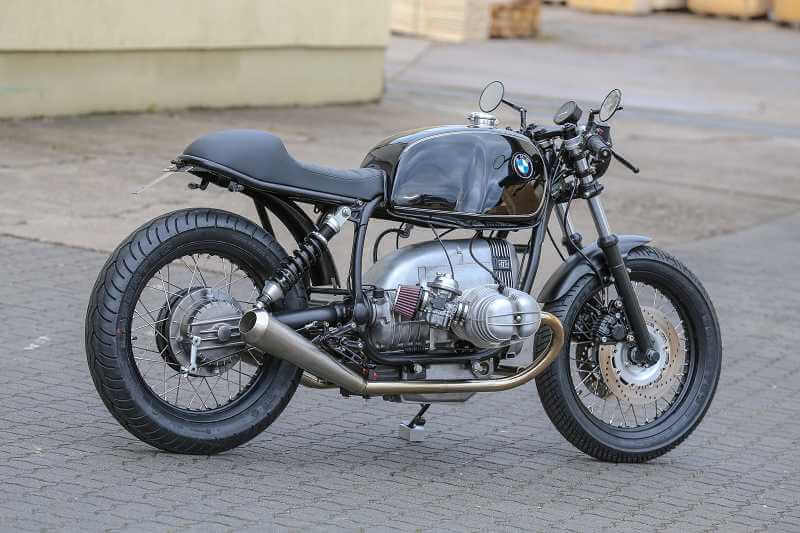 BMW R65 Cafe Racer SE Concept Bike Classic Black Line
