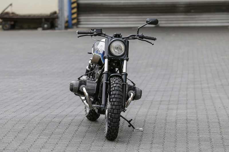 BMW Scrambler SE Concept Bike Édition Spéciale Bleu Argent #1