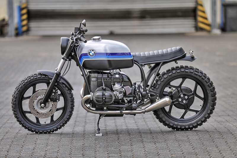 BMW Scrambler SE Concept Bike Special Edition Bue Silver #1