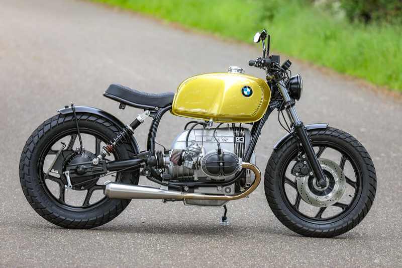 BMW Bobber SE Concept Bike Second Series yellow