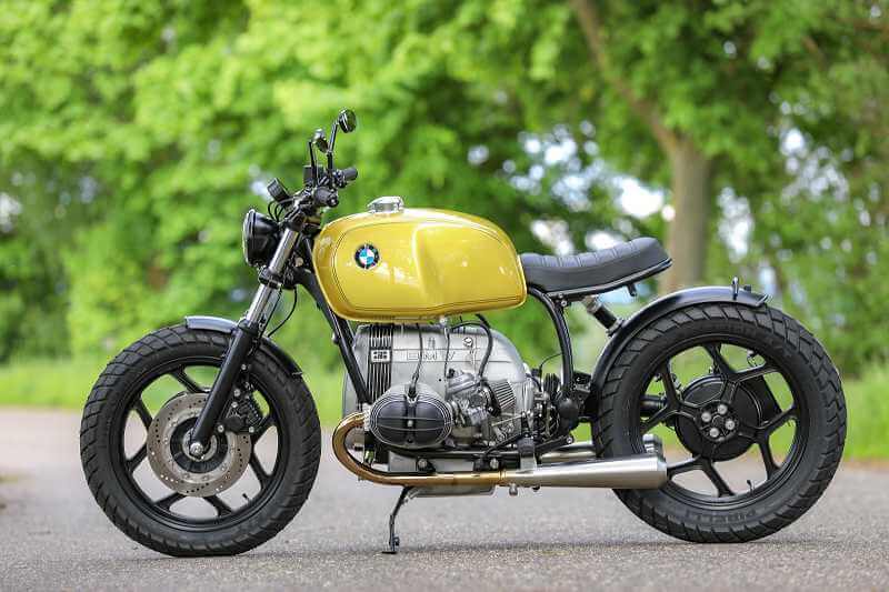 BMW Bobber SE Concept Bike Second Series yellow