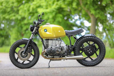 Système d'échappement Slip-on 2-2 Bobber pour BMW R65 R80 R100 Monolever avec homologation ABE