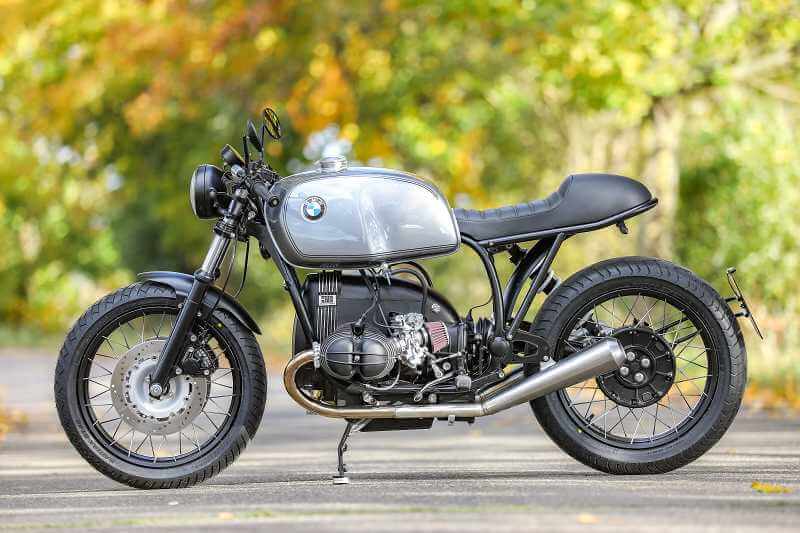 BMW R80 Cafe Racer SE Concept Bike Classic Silver
