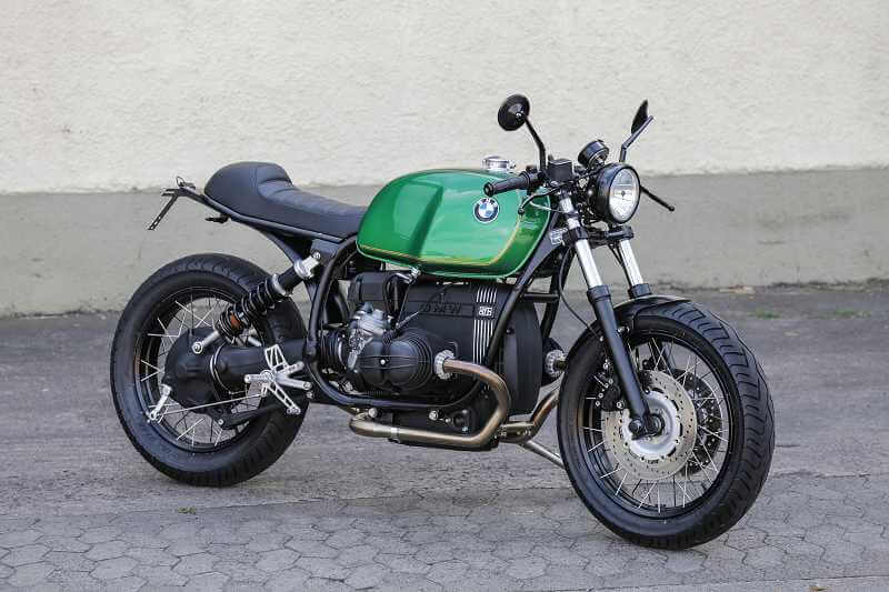 BMW R100R Cafe Racer SE Concept Bike Green Hell Edition