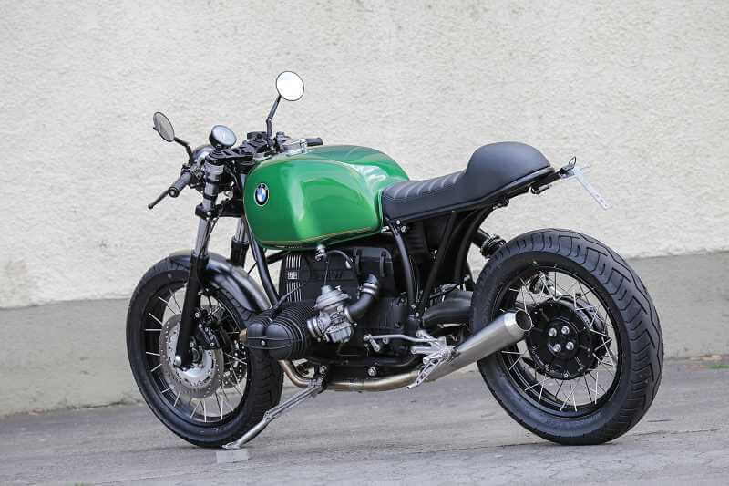 BMW R100R Cafe Racer SE Concept Bike Green Hell Edition