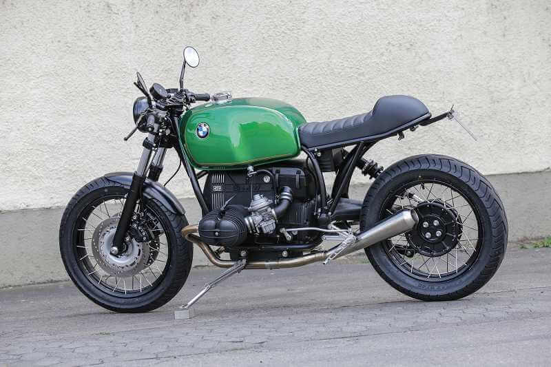 BMW R100R Cafe Racer SE Concept Bike Green Hell Edition
