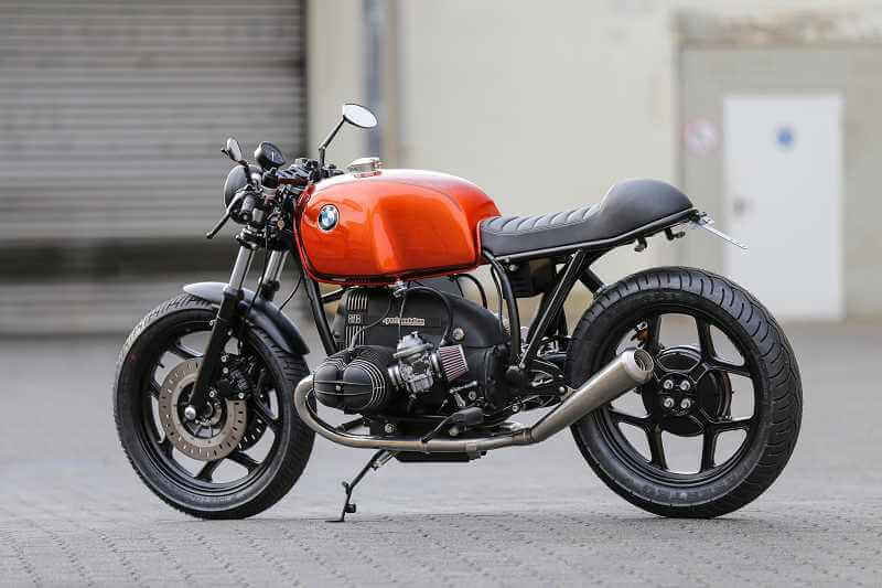 BMW R65 Cafe Racer SE Concept Bike Orange Edition