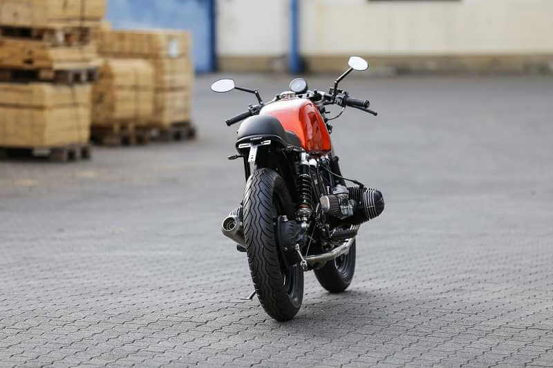 BMW R65 Cafe Racer SE Concept Bike Orange Edition