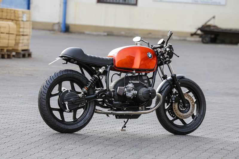 BMW R65 Cafe Racer SE Concept Bike Orange Edition