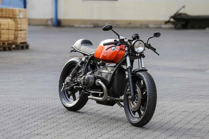 BMW R65 Cafe Racer SE Concept Bike Orange Edition