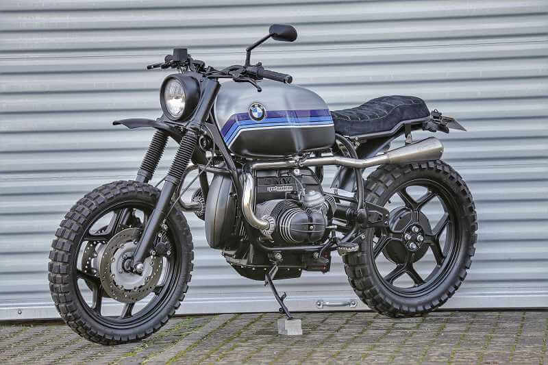 BMW Scrambler SE Concept Bike Dirtbike Edition blu argento #3
