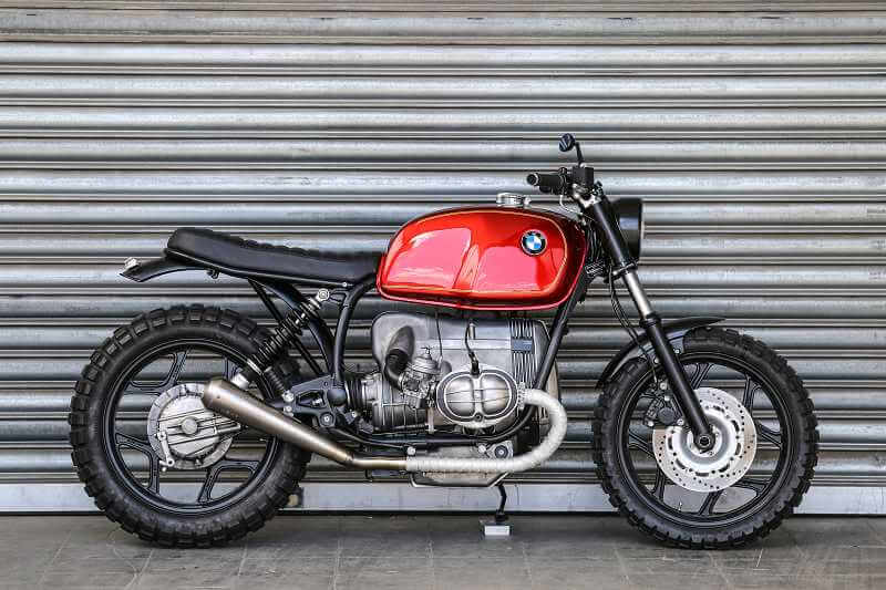 BMW Scrambler SE Concept Bike Early Edition Red