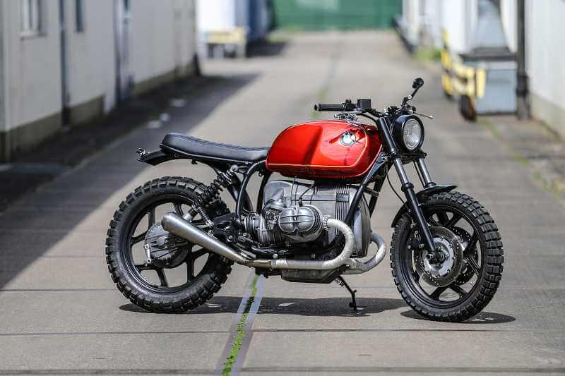 BMW Scrambler SE Concept Bike Early Edition rosso