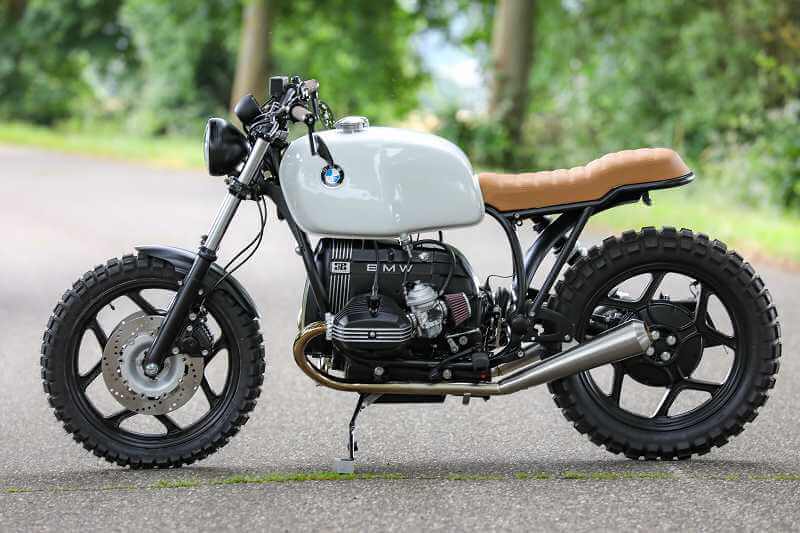 BMW Scrambler SE Concept Bike White Edition #2