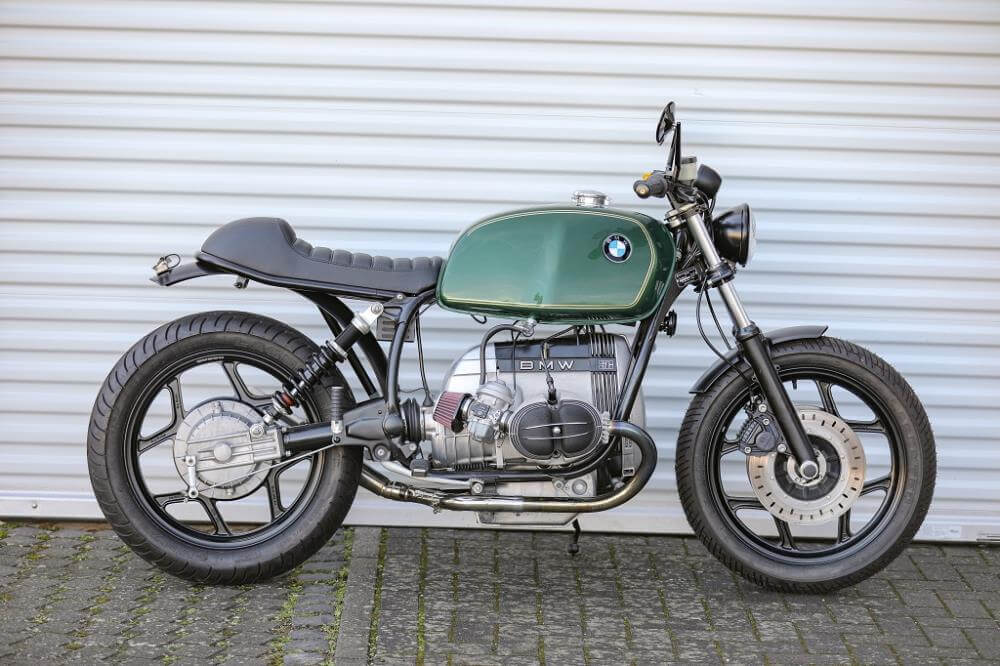 BMW Roadster SE Concept Bike Patina green