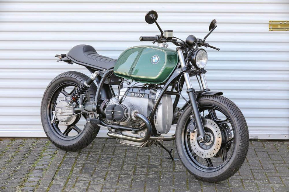 Concept bike BMW Roadster SE color verde patina