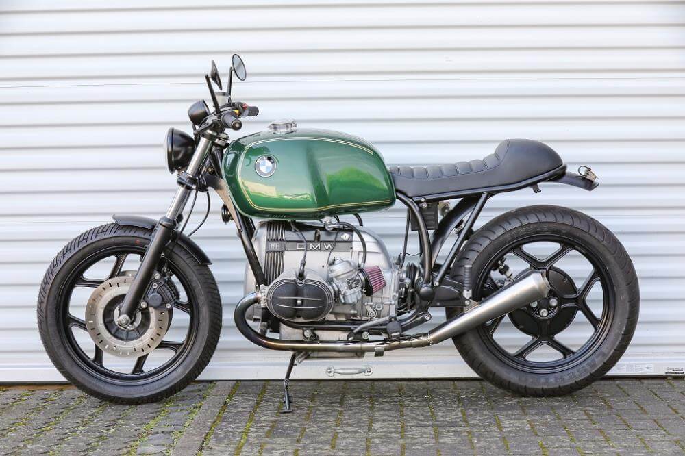 BMW Roadster SE Concept Bike Patina green