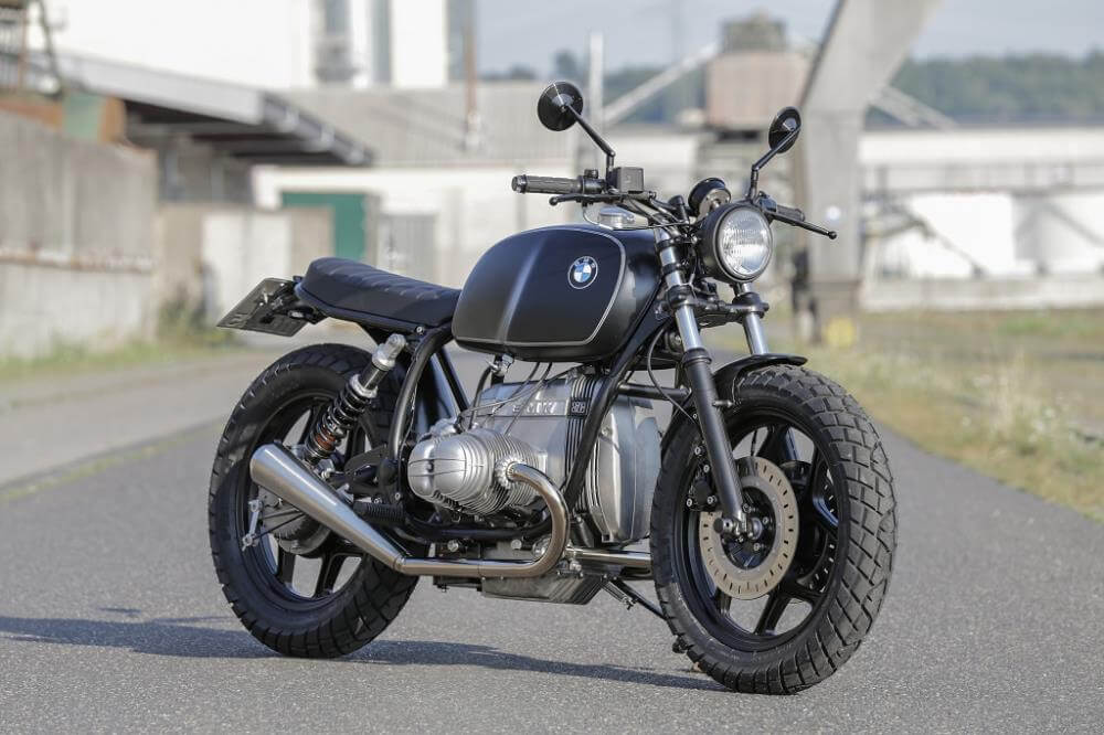 BMW Roadster E Concept Bike Black Silver Edition