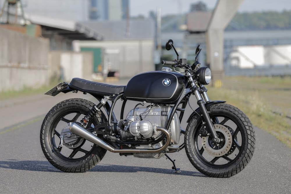 BMW Roadster E Concept Bike Black Silver Edition