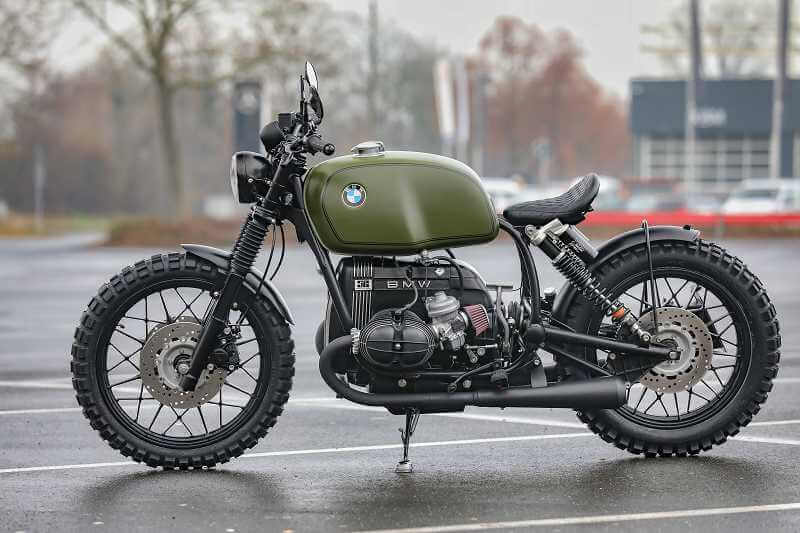 BMW Bobber SE Concept Bike Twinshock First Edition olive green