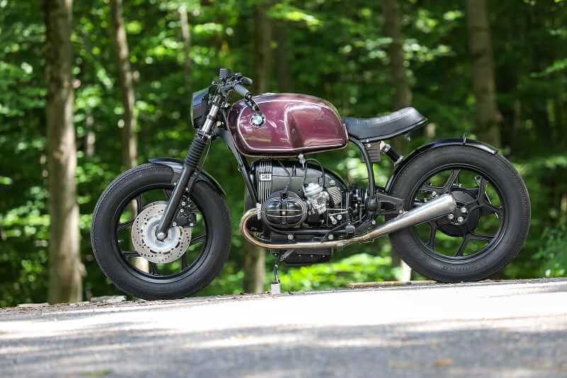 BMW Bobber SE Concept Bike Old Fashion viola
