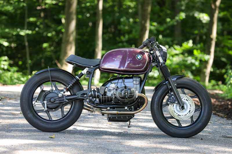BMW Bobber SE Concept Bike Old Fashion viola