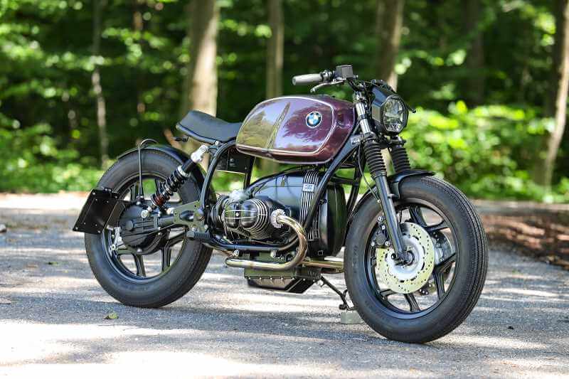 BMW Bobber SE Concept Bike Old Fashion viola
