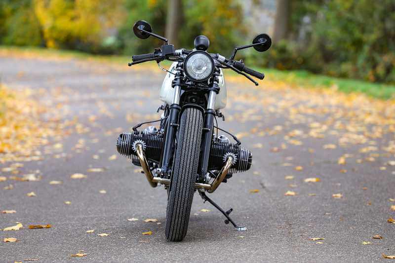 BMW R65 Cafe Racer SE Concept Bike White Edition