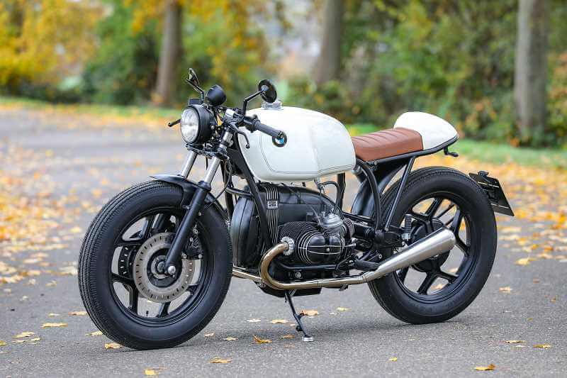BMW R65 Cafe Racer SE Concept Bike White Edition
