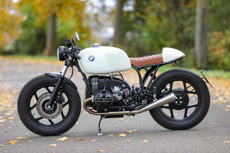 BMW R65 Cafe Racer SE Concept Bike White Edition