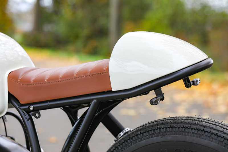 BMW R65 Cafe Racer SE Concept Bike White Edition