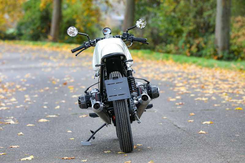 BMW R65 Cafe Racer SE Concept Bike White Edition