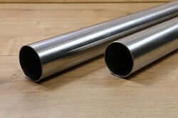 Tubo di scarico in acciaio inox 35 x 1 mm