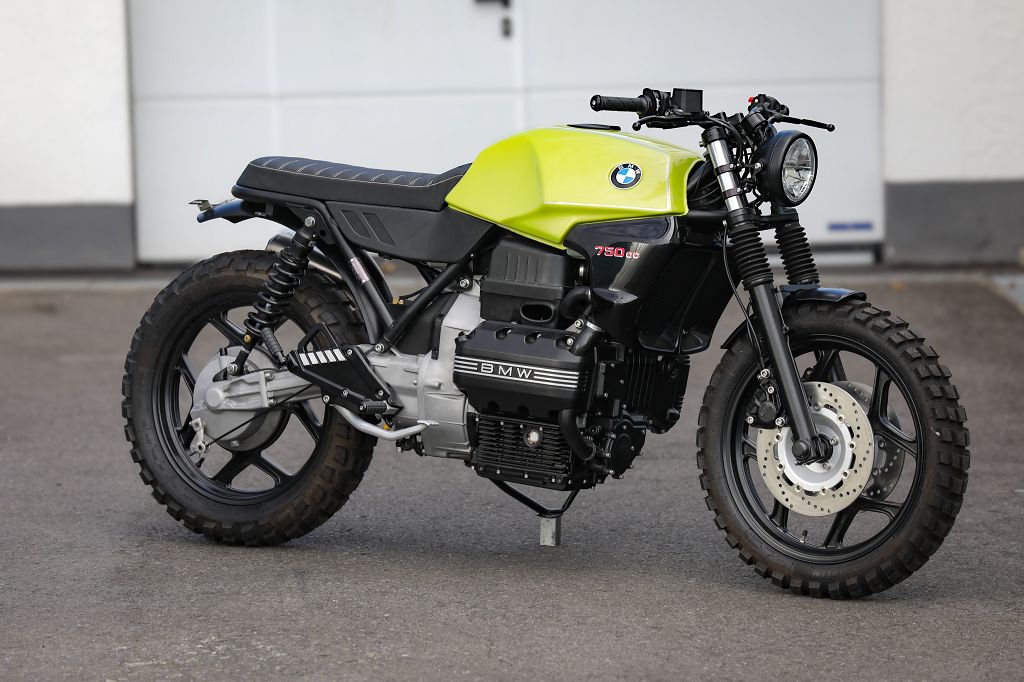 Moto concept Scrambler Sport-Evolution K75
