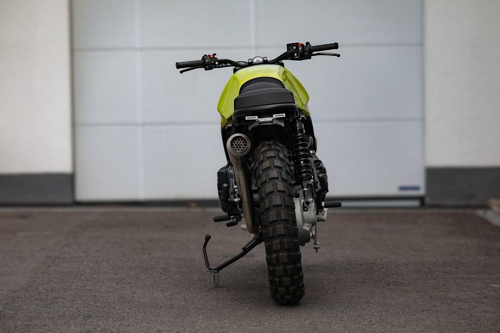 Moto concept Scrambler Sport-Evolution K75