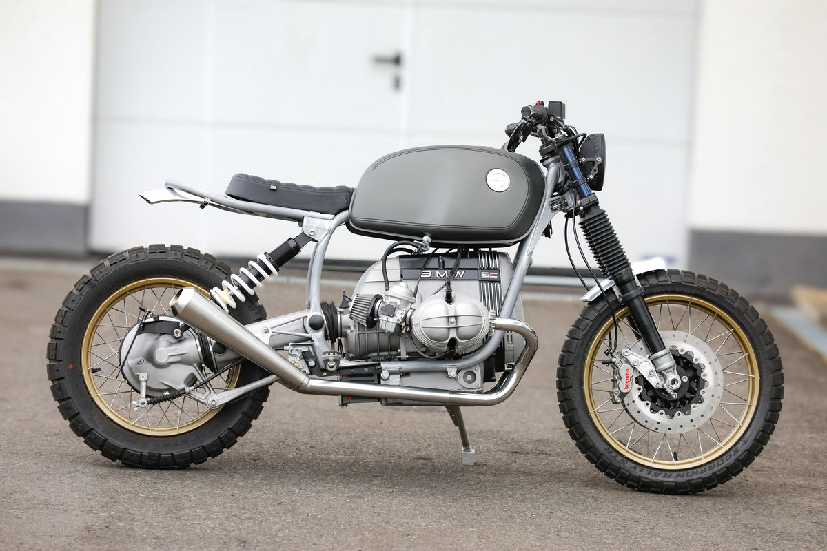 BMW R100R Paralever Scrambler - Transformation